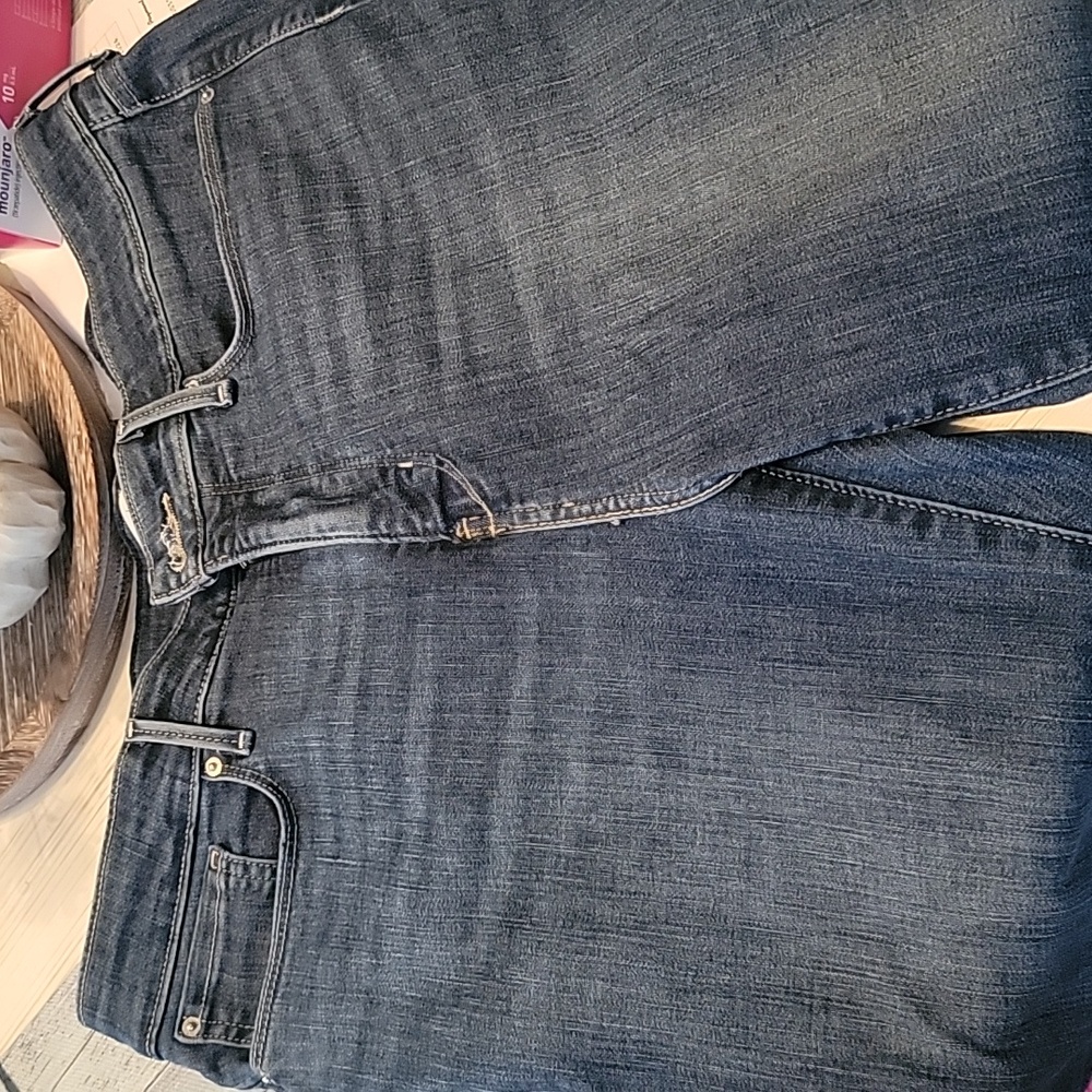 Levi's distressed jeans